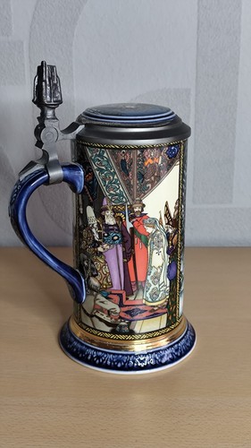 Porzellan-Bierkrug