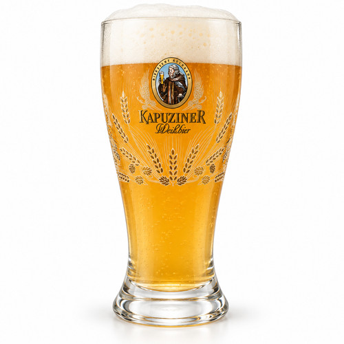 Kapuziner bierkrug glas krug - kapuziner,