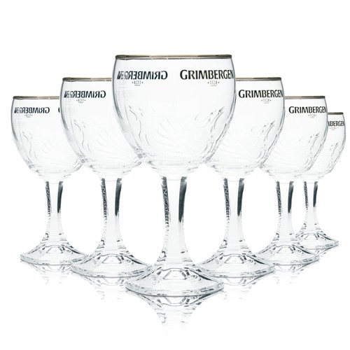 Grimbergen bier glas 25l - 6x,