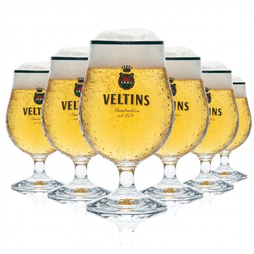 Veltins glas 3l bier - 6x,