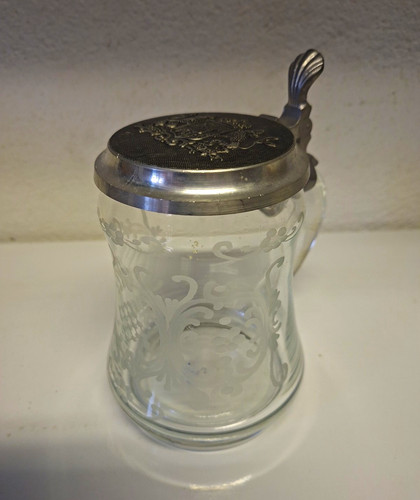 Glas bierkrug transparent mit - glas,
