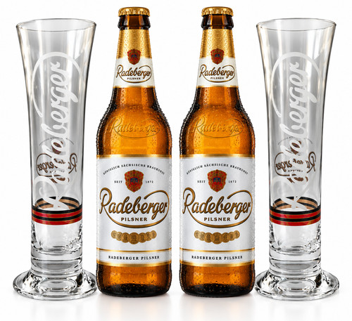 Radeberger biergläser 2 - radeberger,