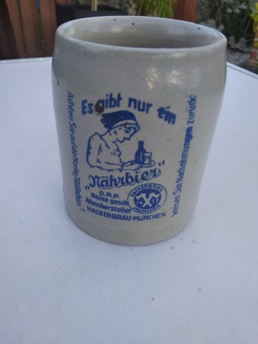 Alter bierkrug hackerbräu - alter,