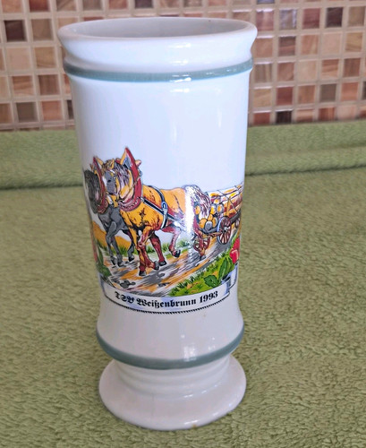 Porzellan bierkrug mit - porzellan-bierkrug,