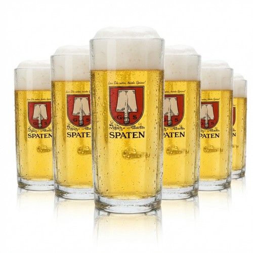 Spaten glas bier krug - spaten,