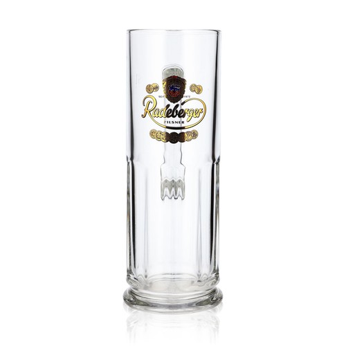 Radeberger bier glas 5l - glas, 0,5l