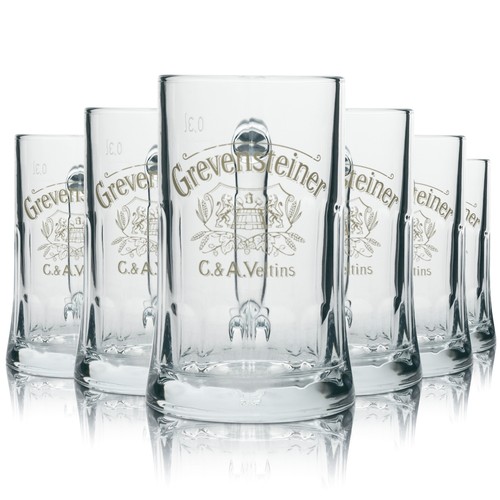 Grevensteiner bier glas - grevensteiner,