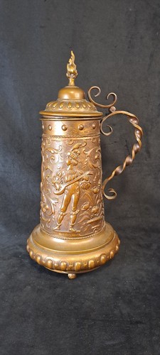 Großer antiker bierkrug - großer,