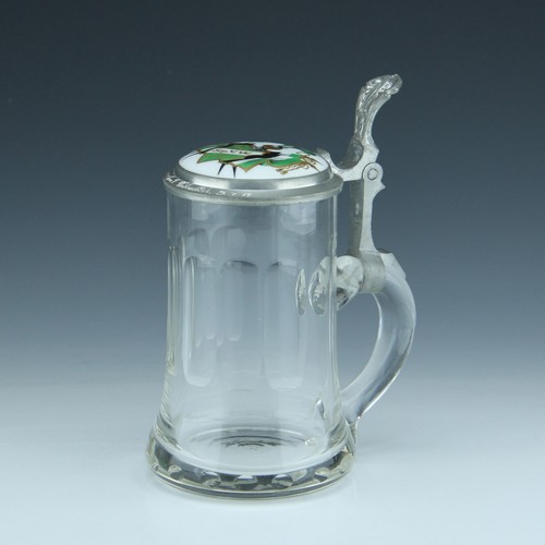Jugendstil bierkrug sparverein - jugendstil,