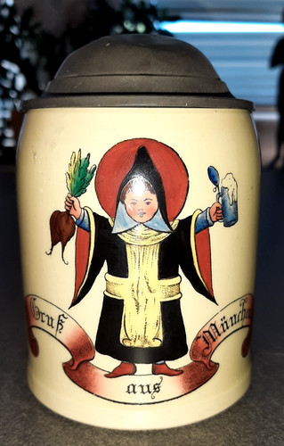 Alter kleiner bierkrug - kleiner,