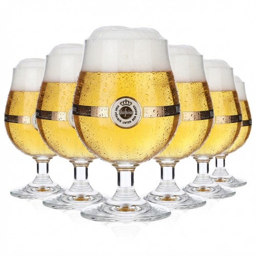 Warsteiner bier glas - 6x,