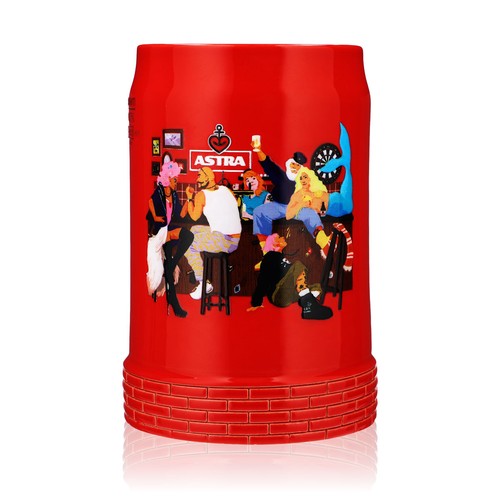 Astra bier glas 75l - bier,