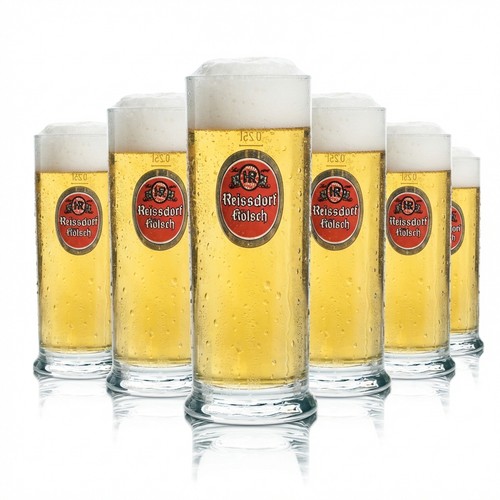 Reissdorf bier glas 25l - 6x,