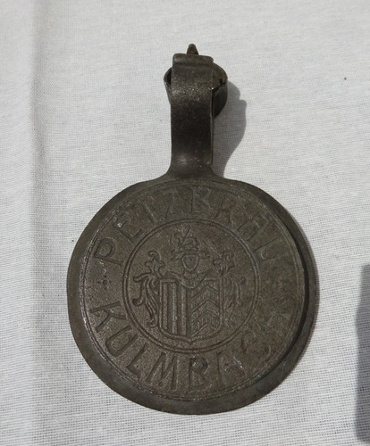 Alter zinndeckel von - alter,