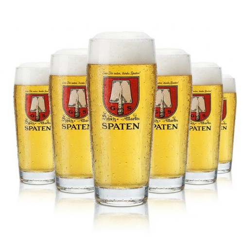 Spaten bierglas 5l - 6x,