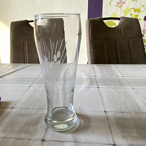 Bierglas transparent aus - bierglas,