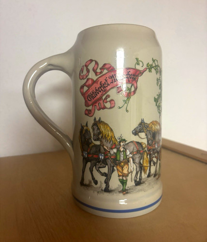 Paulaner bierkrug mit - paulaner,