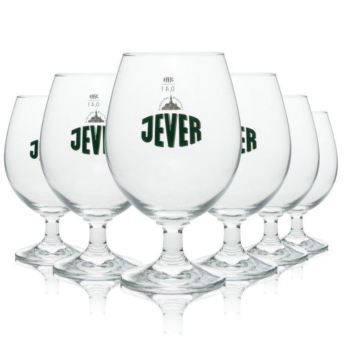 Jever bier glas frankfurt - 6x,