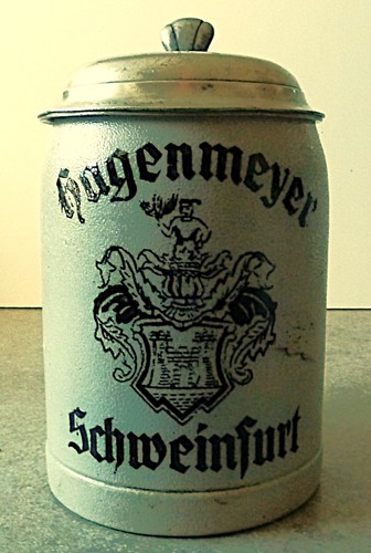 Bierkrug hagemeyer schweinfurt - hagemeyer,