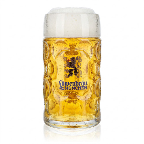 Löwenbräu bierglas - löwenbräu,