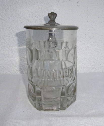 Alter bierkrug glas - alter, j