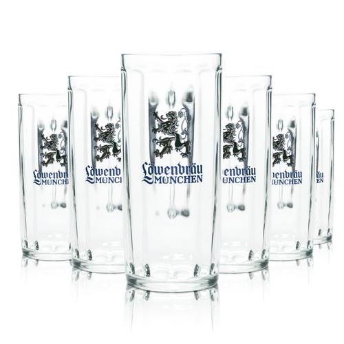 Löwenbräu glas 5l bier - löwenbräu,