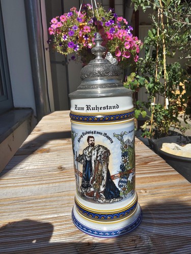 Sammler bierkrug mit - bierkrug,