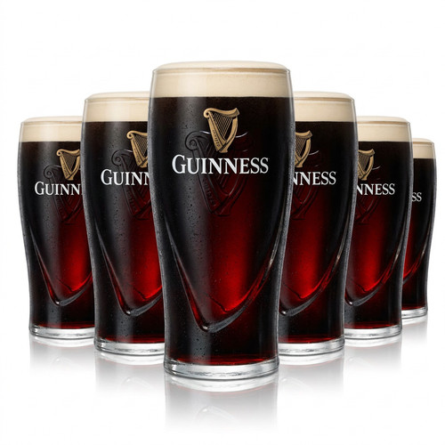 Guinness gläser 6er set - 6er, 0,5l