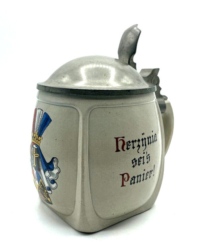 Antik steinzeug bierkrug - steinzeug,