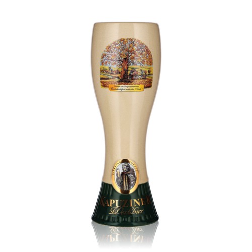 Kapuziner bier glas sammelkrug - kapuziner,