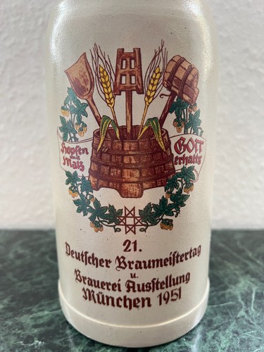 Original steingut bierkrug - 1l,