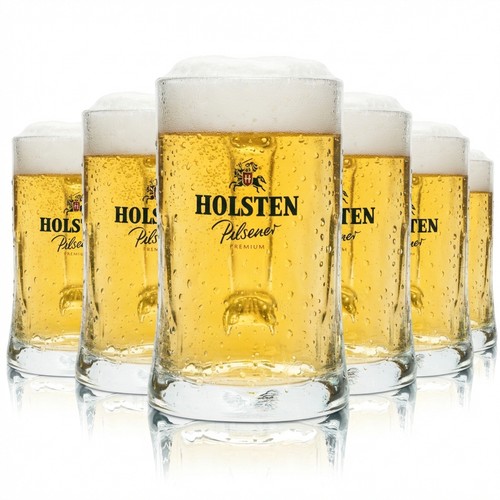 Löwenbräu bier glas 5l - 6x,