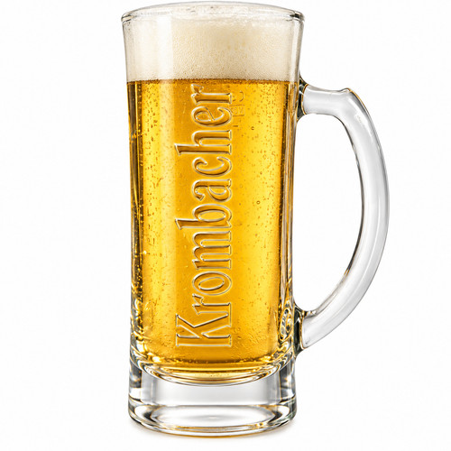Krombacher bierkrug glas - bierkrug, krug