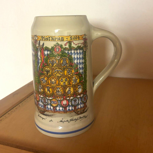 Keramik bierkrug mit - keramik, henkel