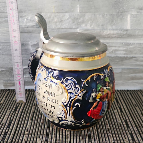 Seltener bierkrug mit - seltener,