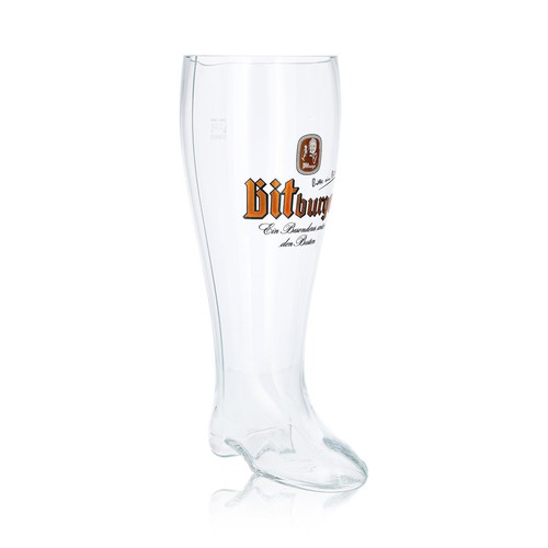 Bitburger bier glas - bitburger,