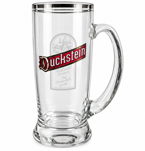Duckstein bierkrug glas krug - duckstein,