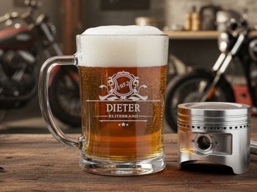 Bierkrug mit name - mit,