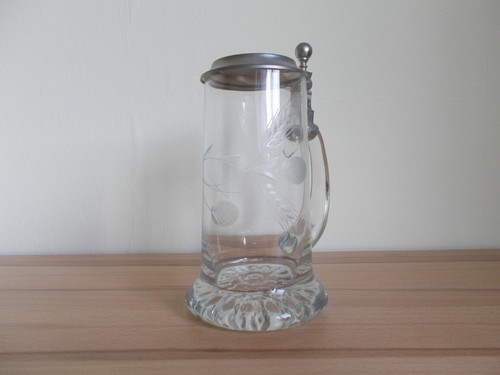 Alter bier glaskrug bierkrug - glaskrug,